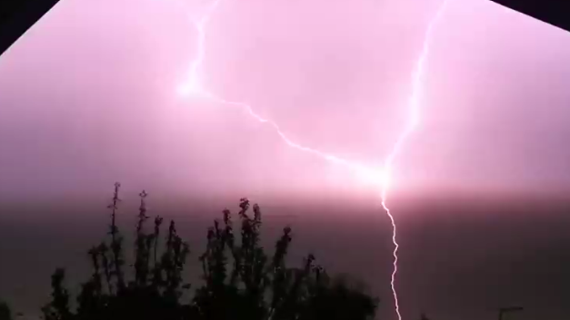 Tormenta eléctrica en Ñuble y Bío Bío dañó artefactos de 20 viviendas