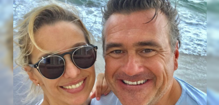 La razón por la que Claudia Schmitd ha visto dos veces a su esposo desde que se casó