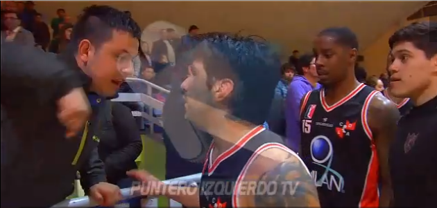 Detienen a basquetbolista de Las Ánimas de Valdivia tras golpear a hincha en Puerto Montt