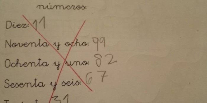 Genial respuesta de niño en prueba de matemáticas se volvió viral