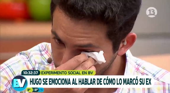 El íntimo relato de Hugo Valencia sobre expareja en 'Bienvenidos' que lo hizo llorar