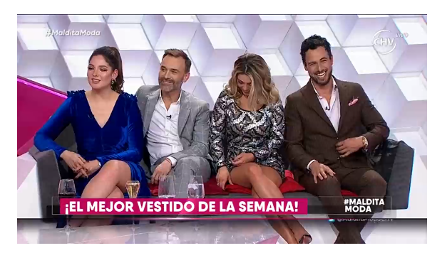 Nicole Putz se robó las miradas con look 'arquitectónico' en Maldita Moda