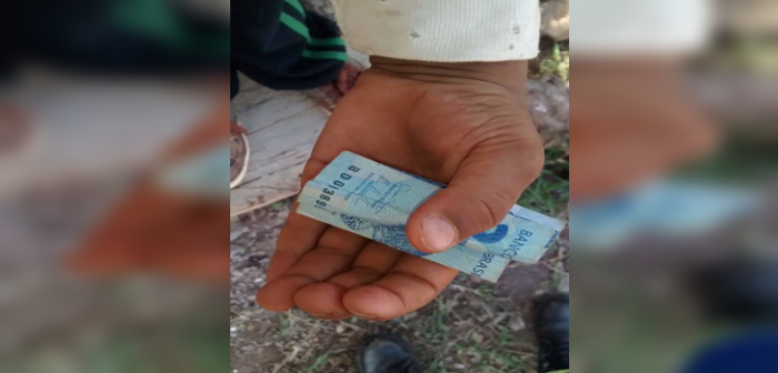 Sujeto que fue a cortar la luz de una casa fue sorprendido por el tierno gesto de un niño