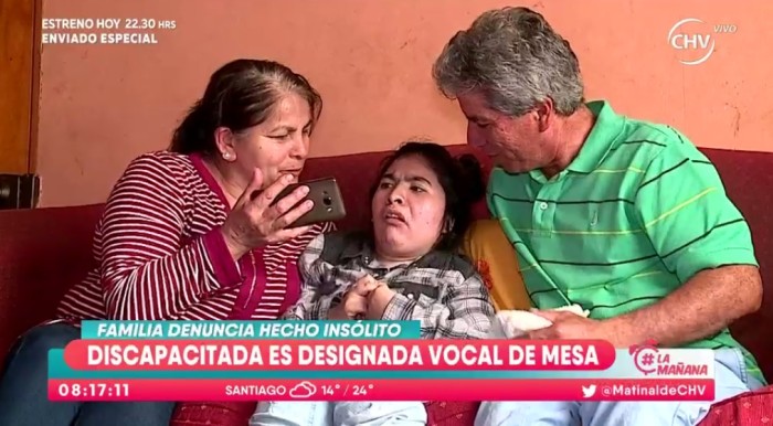 Mujer con discapacidad es designada vocal de mesa: esta es la insólita solución del SERVEL