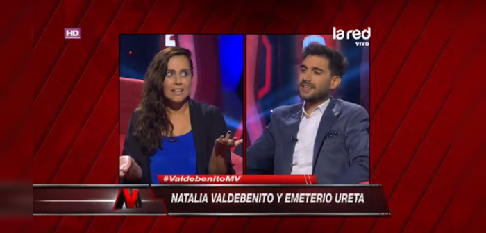 Natalia Valdebenito encaró a Franzani por su pasiva actitud frente a Emeterio Ureta