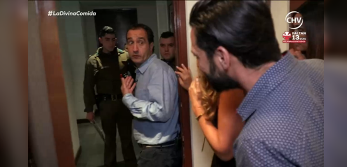 El impasse que casi arruina cena de Pablo Zalaquett en La Divina Comida: llegó Carabineros