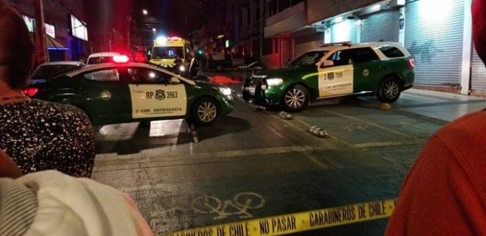 Dos muertos deja riña en centro de Antofagasta: se enfrentaron con arma blanca