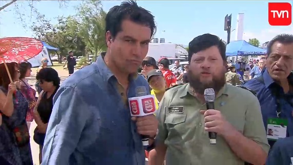 Marcelo Arismendi y Rodrigo Salinas se llevaron reto por broma en Estadio Nacional