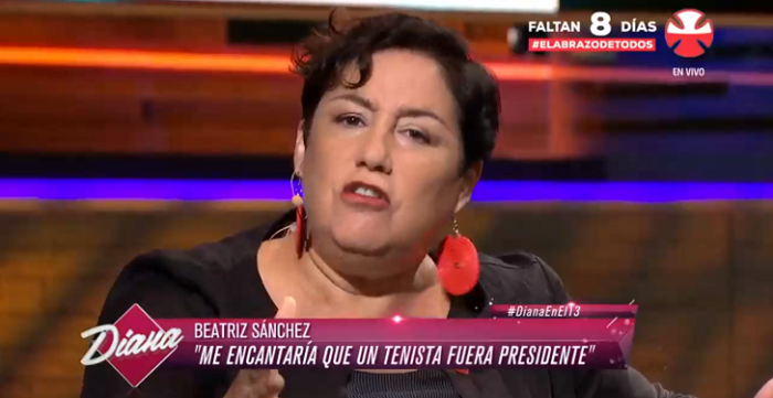 Beatriz Sánchez envió certero mensaje a 'Chino' Ríos tras críticas contra los periodistas