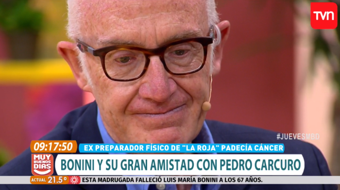 Pedro Carcuro no pudo ocultar sus lágrimas tras recordar a Luis Bonini en matinal de TVN