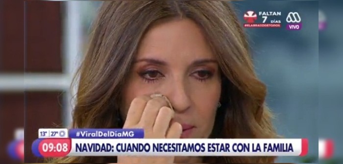 Karla Constant lloró tras emotiva reflexión sobre navidad en Mucho Gusto