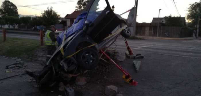 Carrera clandestina termina con una mujer muerta y corte de luz masivo en Padre Hurtado