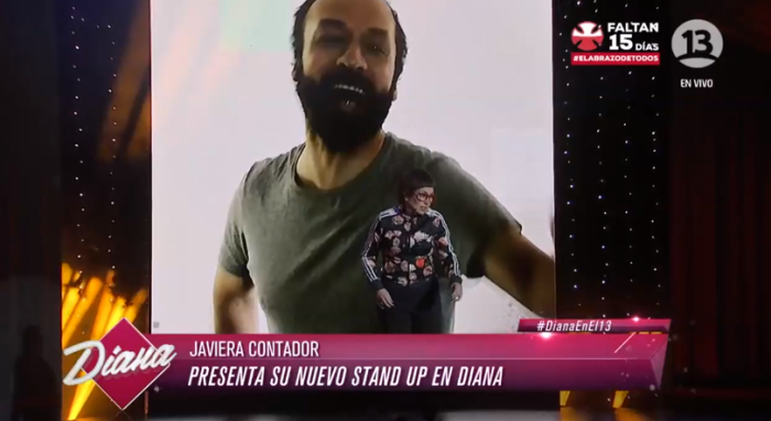 Javiera Contador tuvo que improvisar su rutina tras chascarro en vivo en 'Diana'
