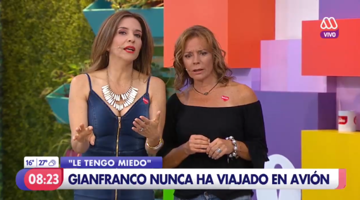 Katherine Salosny reveló en 'Mucho Gusto' la extraña fobia que la hace sufrir día a día
