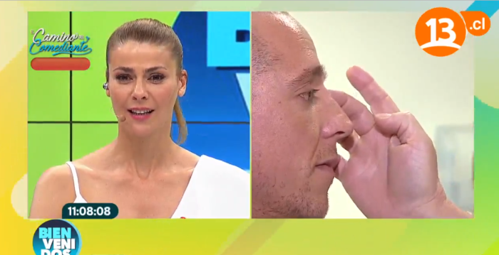 Así quedaron Wilma González y Matías Vega tras aplicarse ácido hialurónico en vivo