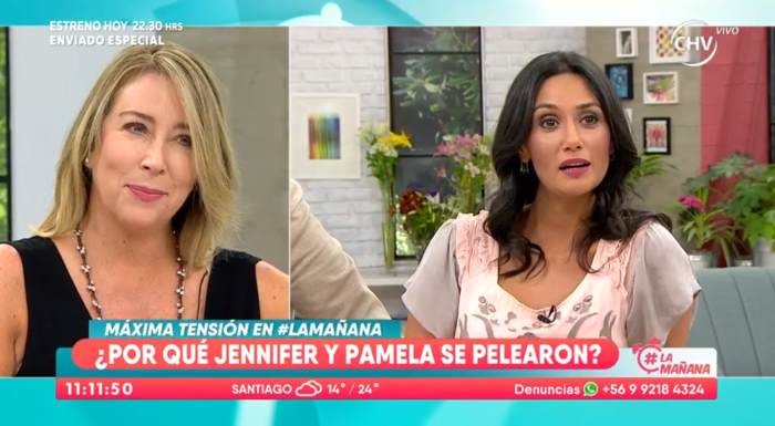 ¿Reconciliadas? Pamela Díaz y Jennifer Warner revivieron antiguas polémicas en La Mañana