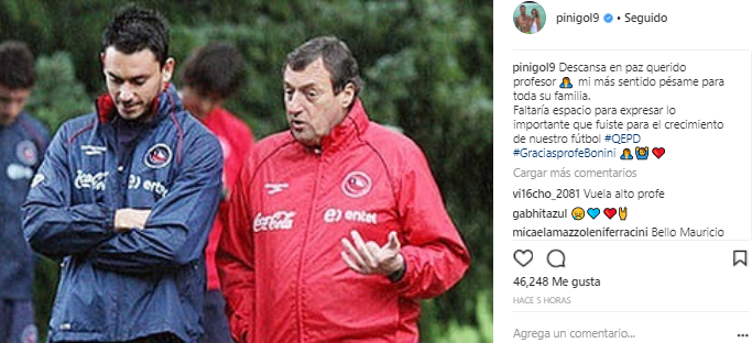 Mauricio Pinilla | Instagram