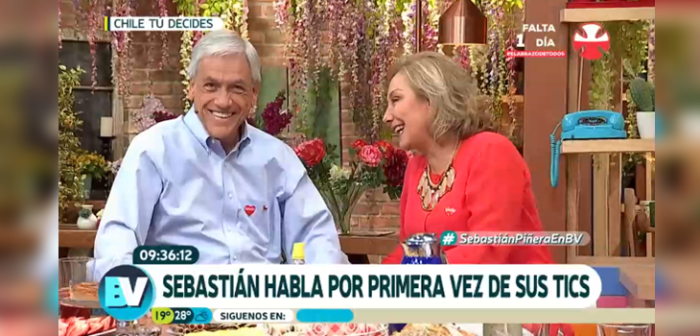 Sebastián Piñera habló por primera vez de sus tics en Bienvenidos: los tiene desde pequeño