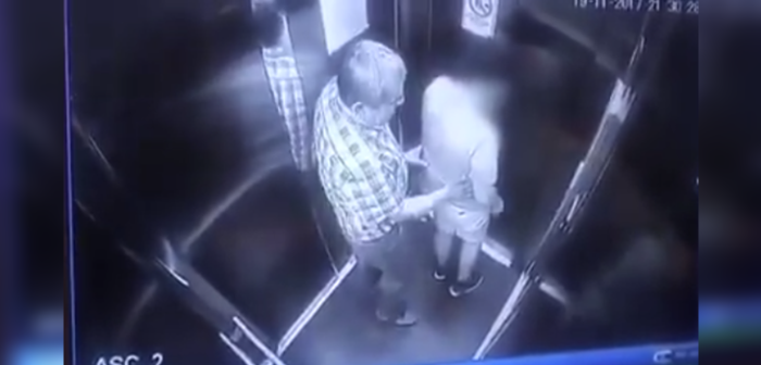 La indignante 'funa' de madre a hombre que acosó a su hijo en ascensor: compartió pruebas