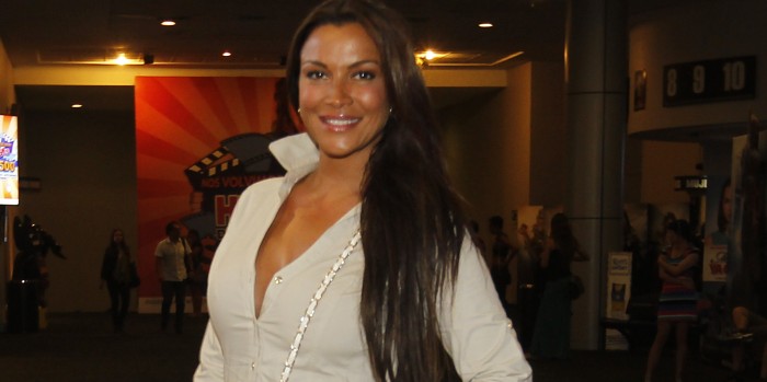 La tierna aparición del hijo de Marlen Olivari durante despacho de 