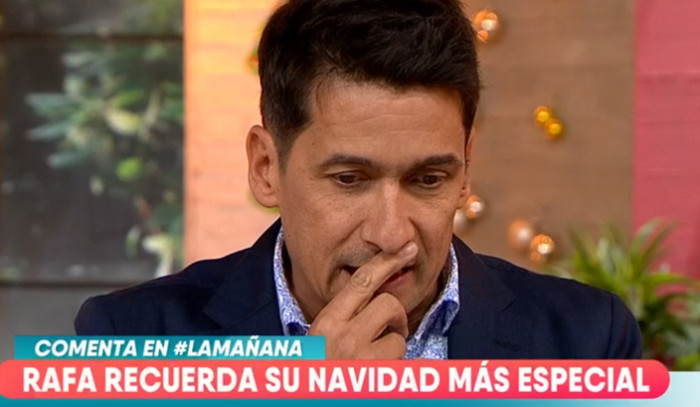 Conmovedora historia navideña de la infancia de Rafael Araneda emocionó en matinal de CHV