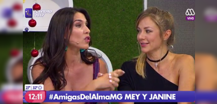 Mey Santamaría contó insólito motivo por el que no fue a matrimonio civil de Janine Leal