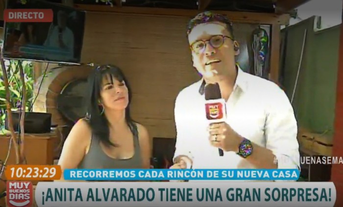 El doloroso chascarro de Max Collao desde la casa de Anita Alvarado en Muy Buenos Días