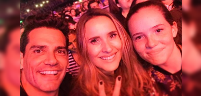 Hija de Cristián de la Fuente y Angélica Castro los acompañó en las 27 horas de la Teletón