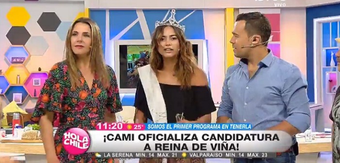 Camila Recabarren es la primera candidata a reina para el Festival de Viña