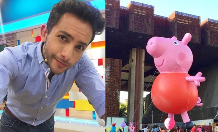 La pregunta de Hugo Valencia sobre Peppa Pig en Paris Parade que sacó risas en redes