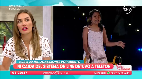 Carola de Moras reveló tenso momento vivido en Estadio Nacional durante Teletón