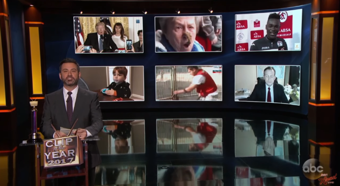 Viral de brigadista chileno está en selecta lista de Jimmy Kimmel de lo mejor del año