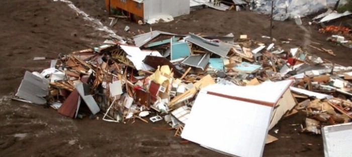 El relato de la mujer que rescató afectados tras aluvión en Villa Santa Lucía de Chaitén