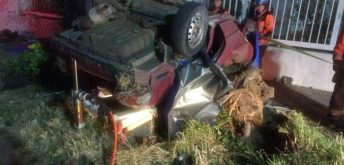 Revelan nombres de marinos fallecidos en violento accidente de tránsito en Viña del Mar