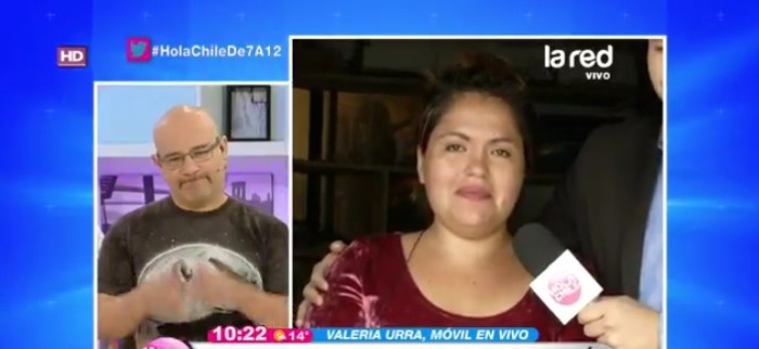 El bello gesto de Salfate con joven madre que ganó casa que regaló Anita Alvarado