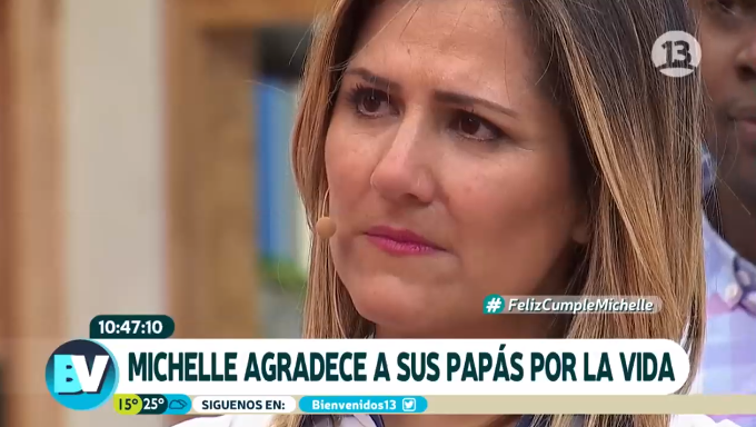 Michelle Adam dio especial dedicatoria por su cumpleaños y se emocionó hasta las lágrimas