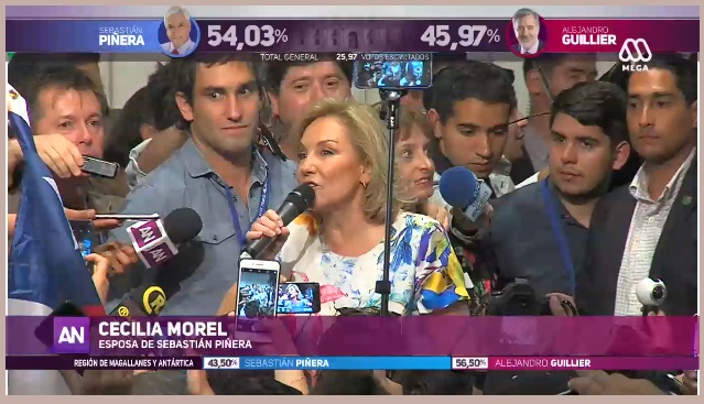 La frase de Cecilia Morel al llegar a comando que hizo estallar las redes sociales