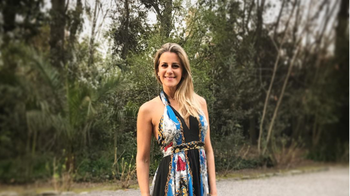 ¿Niña araña? Patricia Larraín muestra especial habilidad de su hija menor