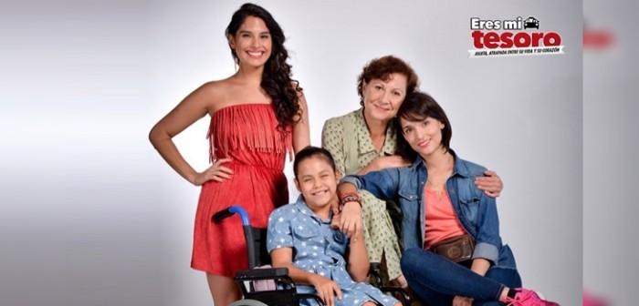 Pequeña actriz de 'Eres mi Tesoro' se lució en Estadio Nacional con canción de Chayanne