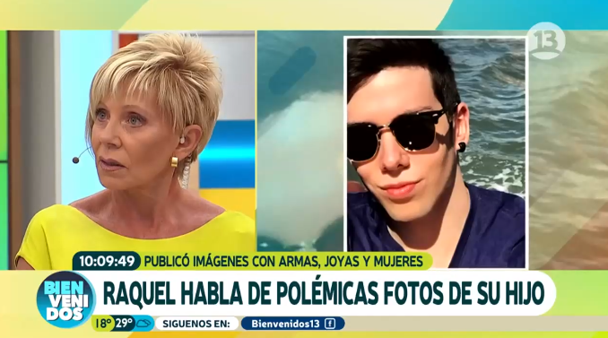 Raquel Argandoña por polémicas imágenes de Nano Calderón: 