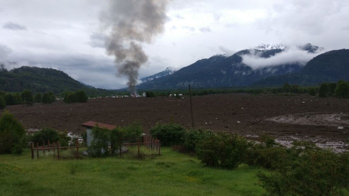 Videos revelan el increíble y drámatico estado de Villa Santa lucía producto de aluvión