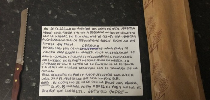 ¡Maestro! El original y divertido instructivo de un padre a sus hijos sobre la cena