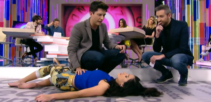 El fail de un mentalista que intentó hipnotizar a animadora de TV española