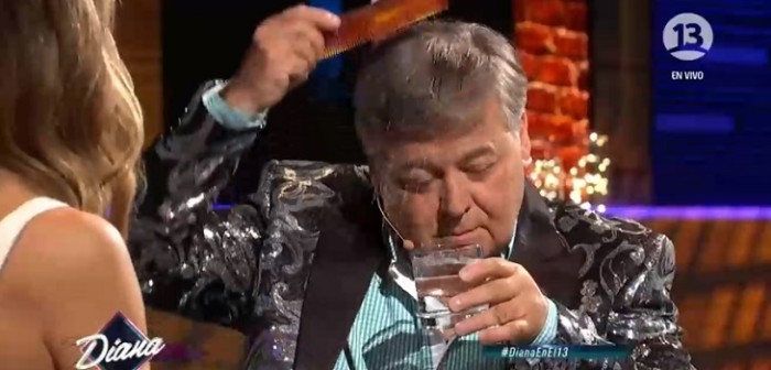 Rápida transformación de Ernesto Belloni en 'Che Copete' cautivó a seguidores de 'Diana'