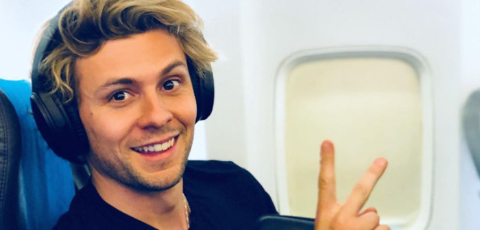 ¡Igualitos! Joaquín Méndez encontró a su ‘yo’ del futuro y su parecido es notable