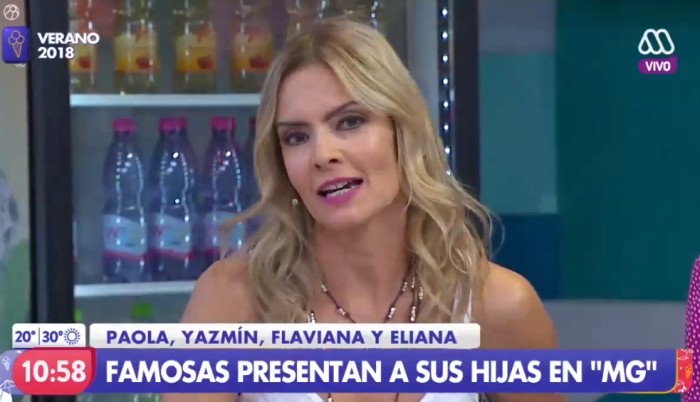 Paola Camaggi presentó a su hija de 13 años en 'Mucho Gusto': 
