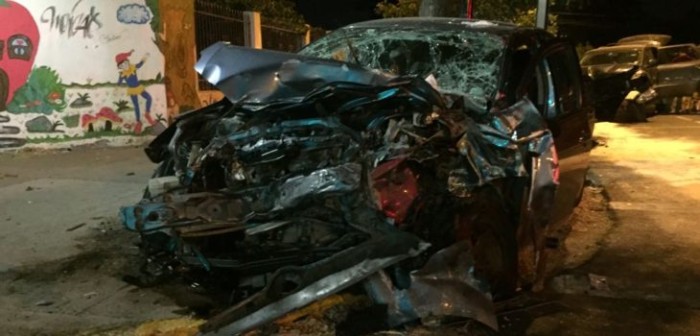 Hombre quedó grave tras ser chocado por adolescentes que huían de persecución policial