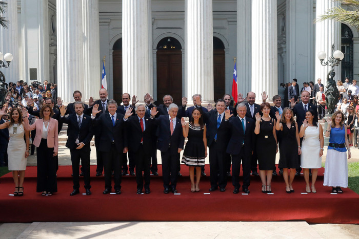 Piñera sacó risas con particulares frases sobre la vestimenta de sus ministros