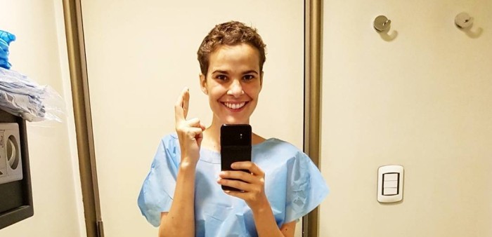 La significativa foto con la que Javiera Suárez celebró exitosa operación: agradeció apoyo