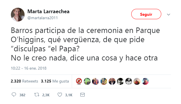 Marta Larraechea | Twitter